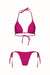 LILY Reversible Period Swimwear — Adjustable Tie Leak-Proof Bikini Set in BERRY